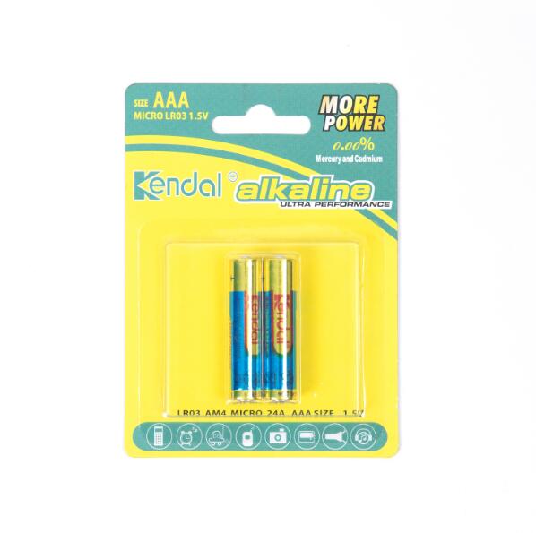 碱性七号电池  AAA LR03 1.5V