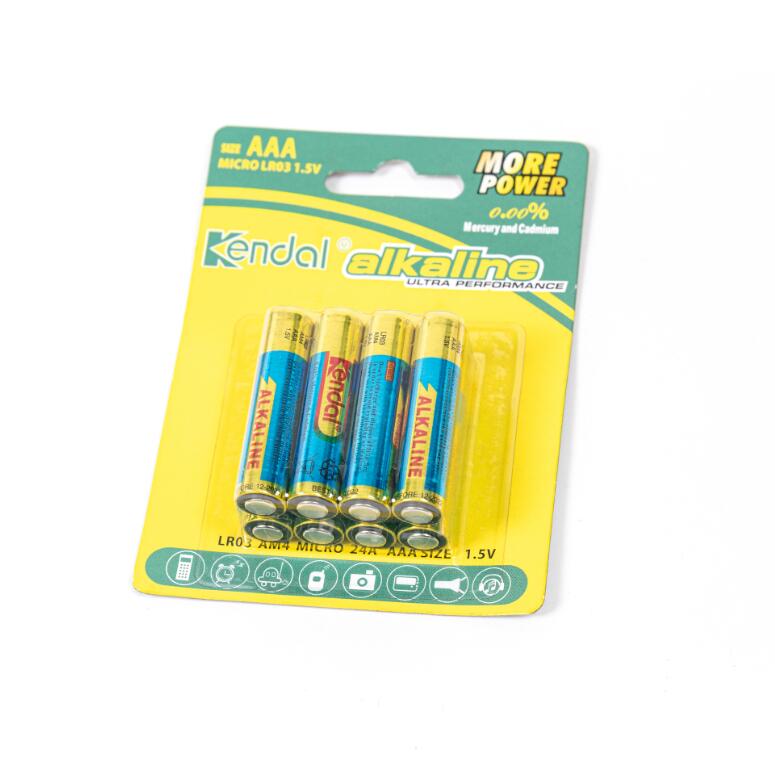 碱性七号电池  AAA LR03 1.5V